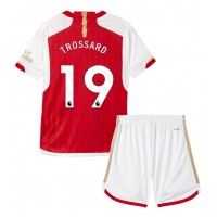 Dres Arsenal Leandro Trossard #19 Domaci za djecu 2023-24 Kratak Rukav (+ kratke hlače)